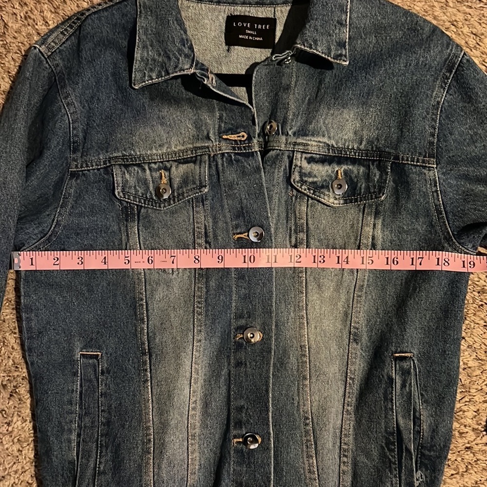 Love Tree women’s denim jacket (S to M?) - Picture 10 of 10